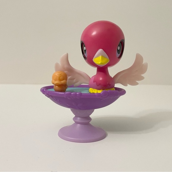 Hasbro Littlest Pet Shop Swan Magic Motion Splashin Swan Bath LPS - Picture 10 of 10